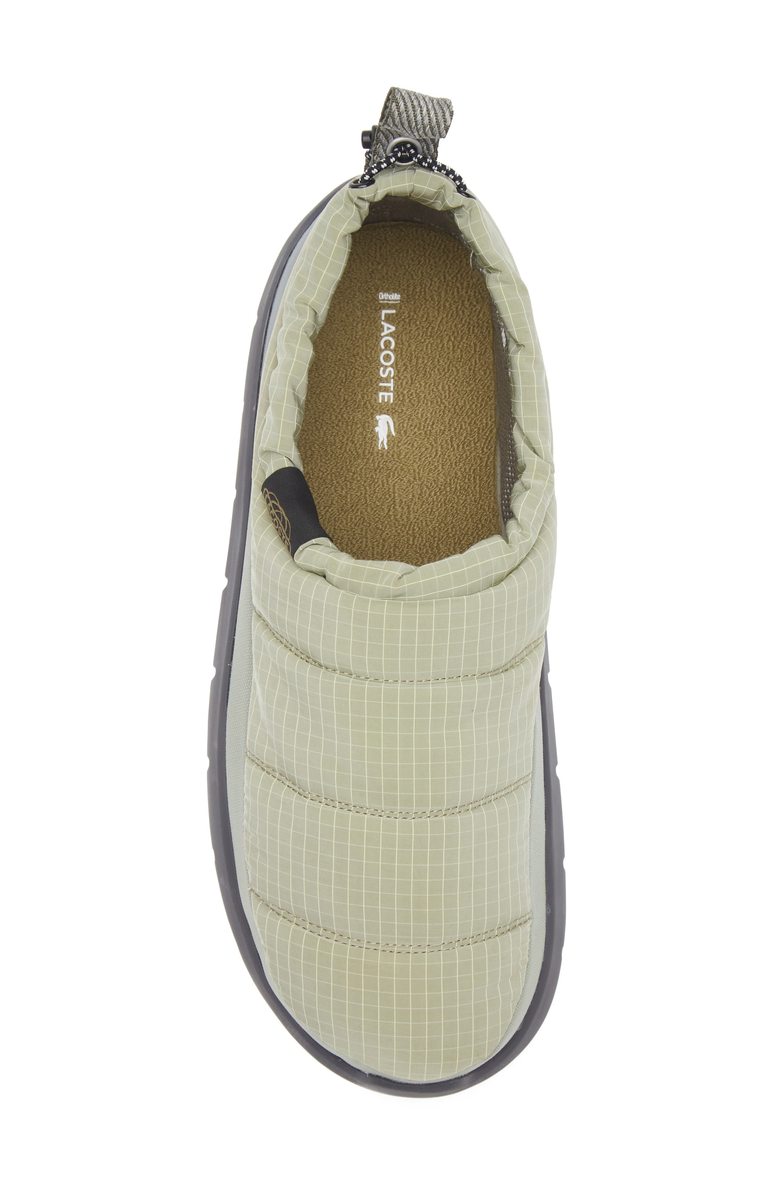 Lacoste Serve 2 Slipper, Alternate, color, Light Green/ Dark Grey