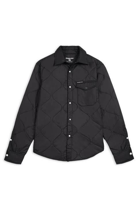 Quilted Shirt Jacket