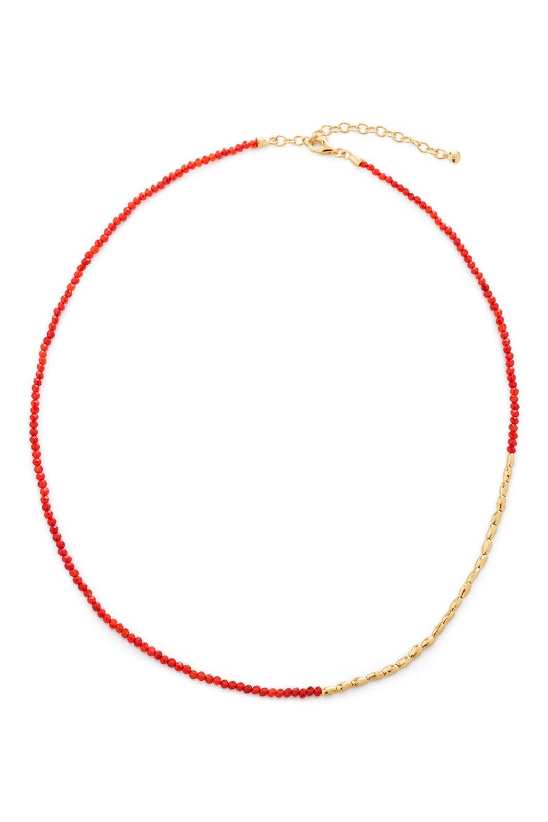 Mini Nugget Stone Beaded Necklace video
