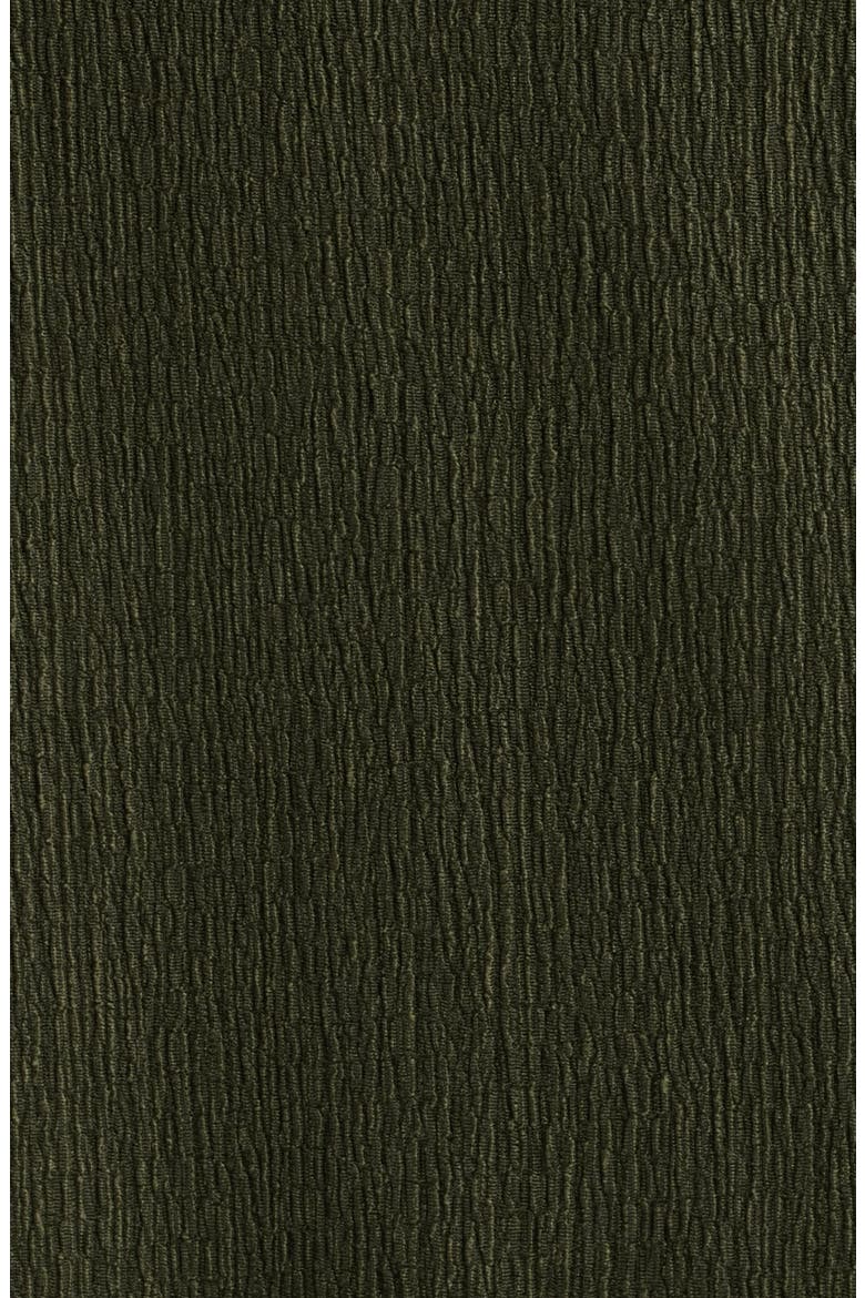 Textured Keyhole Top, Alternate, color, DARK BAY LEAF