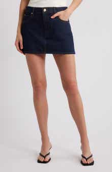 FRAME The Denim Miniskirt