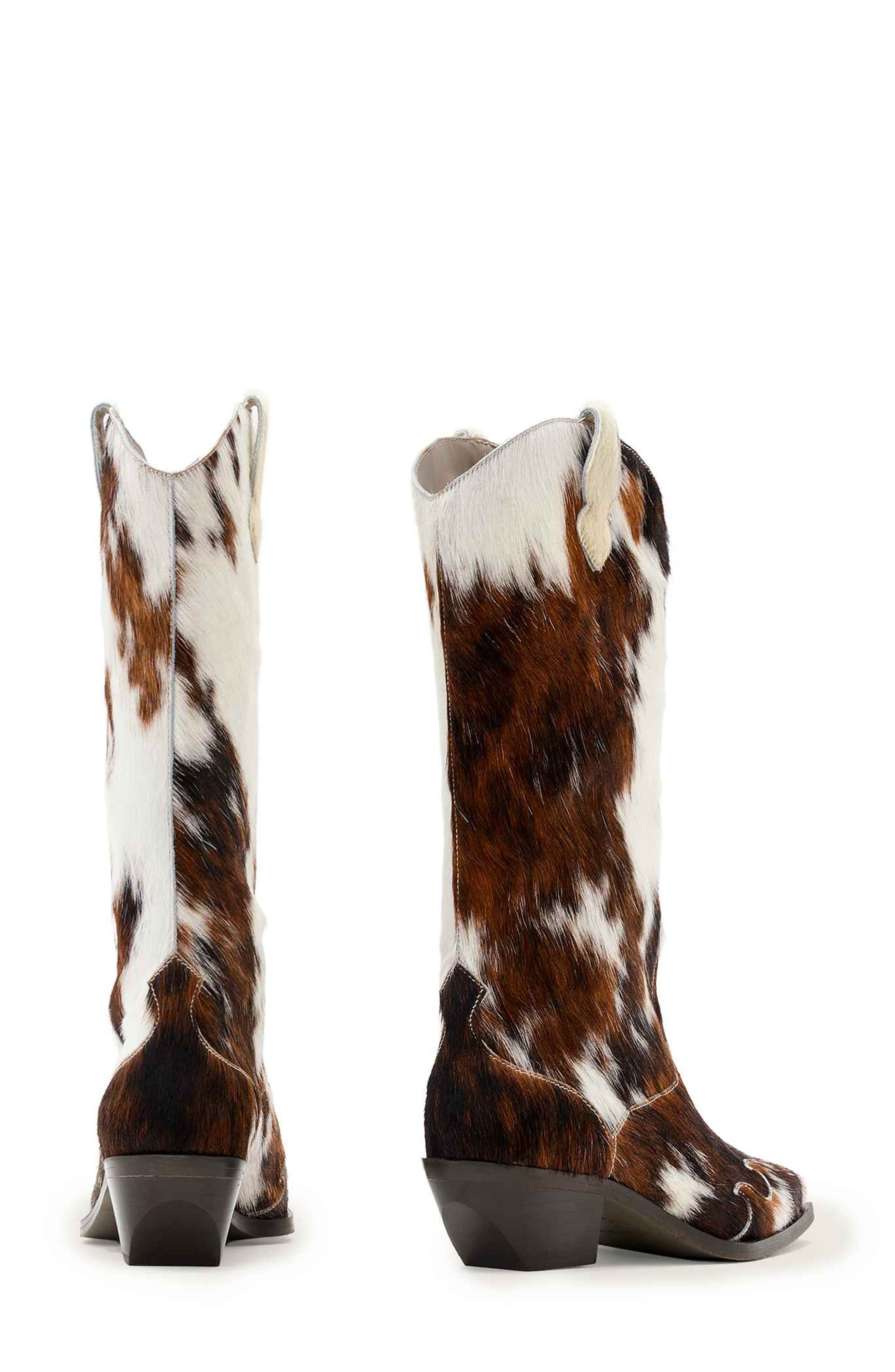 Dolly Western Boot, Alternate, color, COW PRINT
