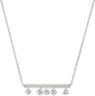HEARTS ON FIRE Barre Pendant Necklace