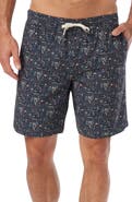Fair Harbor Anchor Water Repellent Swim Trunks