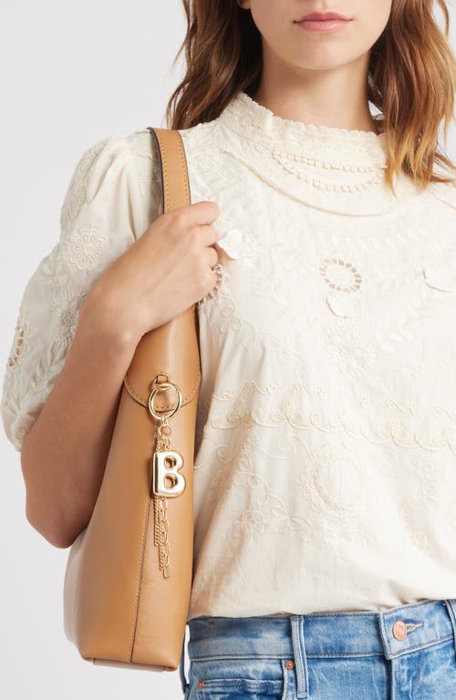 Chelsea28 Bubble Letter Bag Charm In Gold