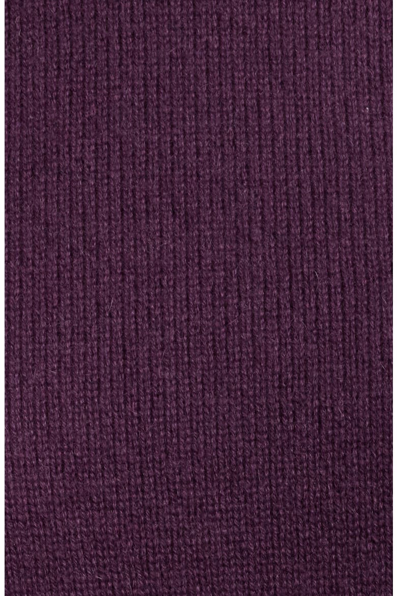 Falonso Cashmere Turtleneck Sweater, Alternate, color, BLACKBERRY WINE