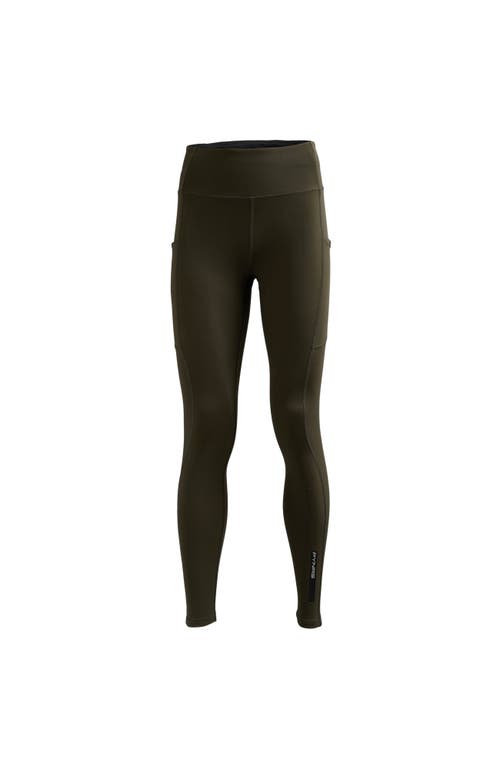Pynrs Performance Streetwear Talbot 7 8 Running Tight In Deep Olive