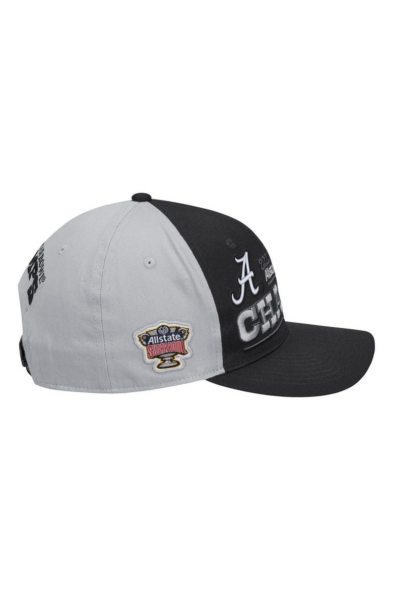 Men's Nike Black Alabama Crimson Tide 2022 Sugar Bowl Champions Locker Room CL99 Adjustable Hat, Alternate, color, Black