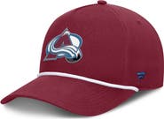 FANATICS Men's Fanatics Burgundy Colorado Avalanche Authentic Pro Rink Roper A-Frame Adjustable Hat