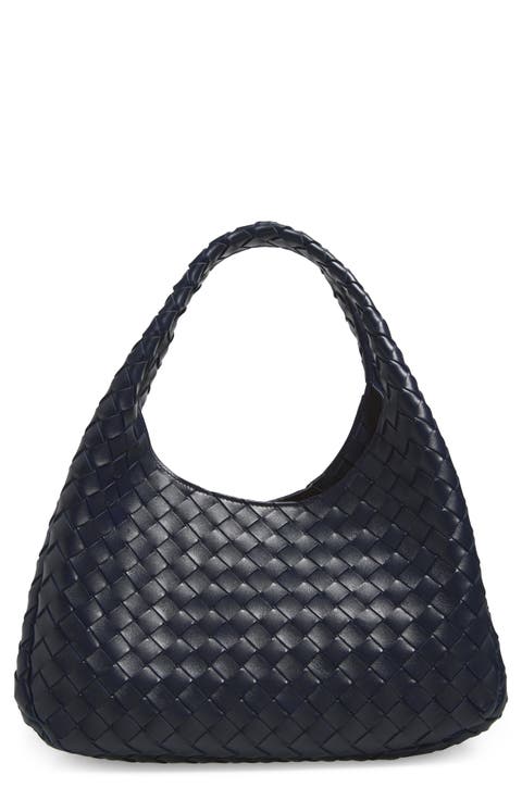 Campana Intrecciato Leather Shoulder Bag