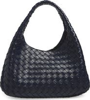 Bottega Veneta Campana Intrecciato Leather Shoulder Bag