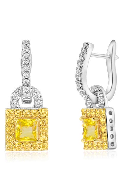 Gala Firework Drop Earrings