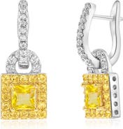 SUZY LEVIAN Gala Firework Drop Earrings