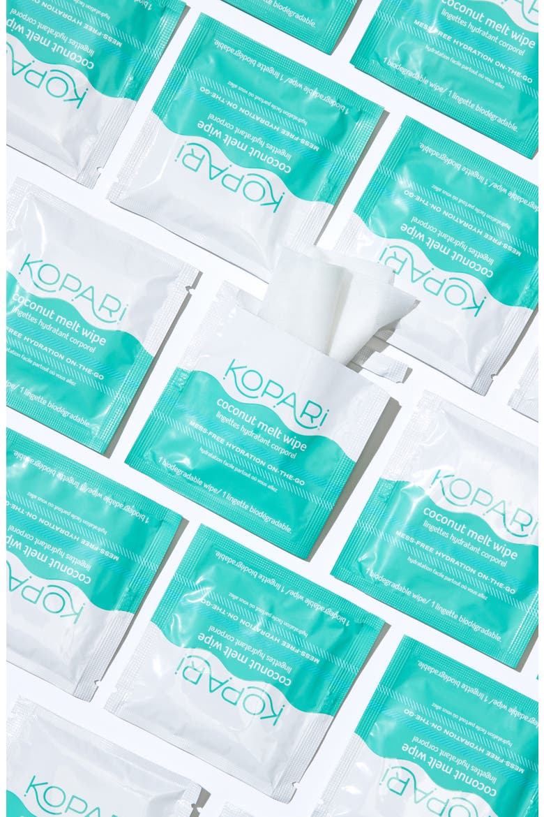 Coconut Melt Wipes, Alternate, color, NO COLOR