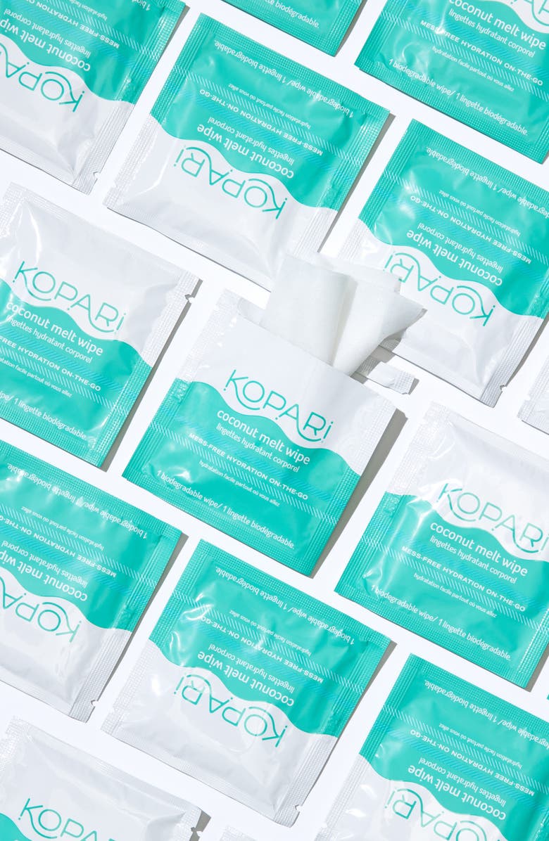 Kopari Coconut Melt Wipes, Alternate, color, 