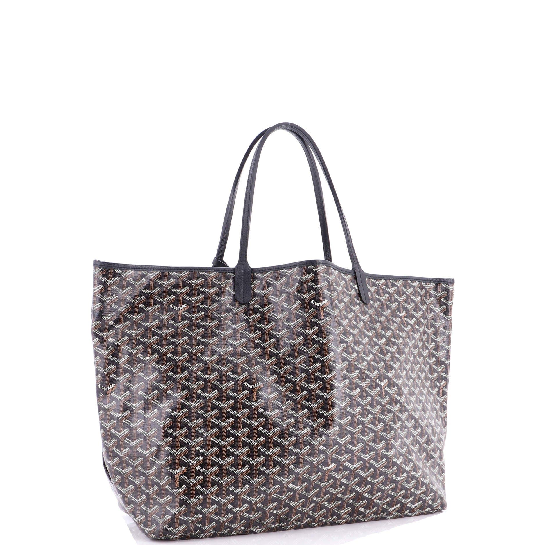 Pre-Owned Goyard Saint Louis Tote Coated Canvas GM, Alternate, color, 