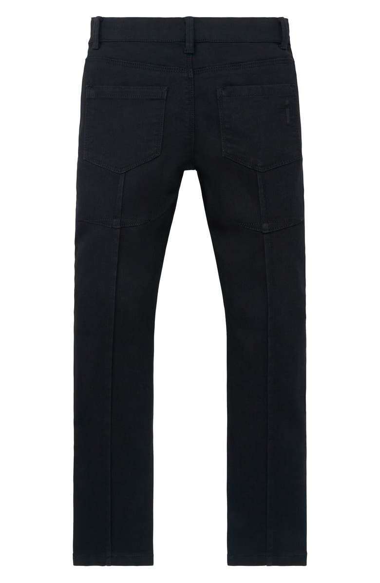 RtA Kids' Carlo Skinny Jeans, Alternate, color, Black Multi Cross