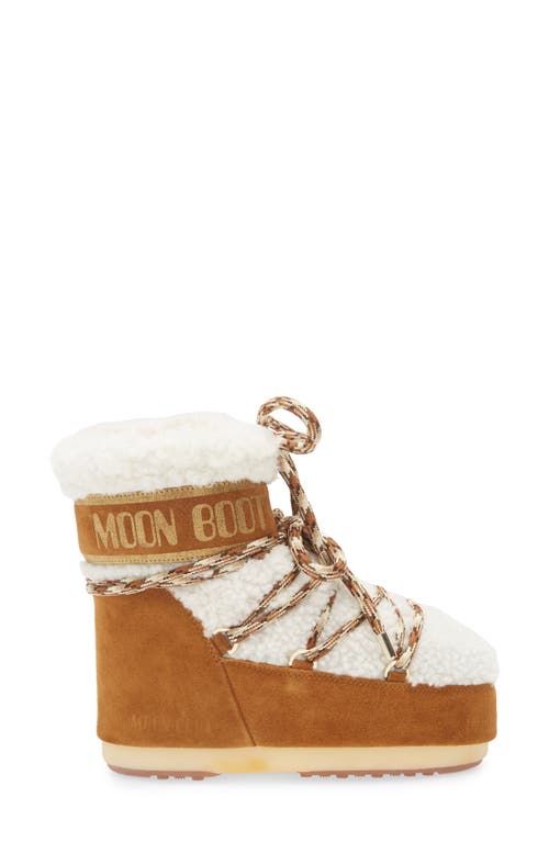 Moon Boot ® Icon Low Genuine Shearling Boot