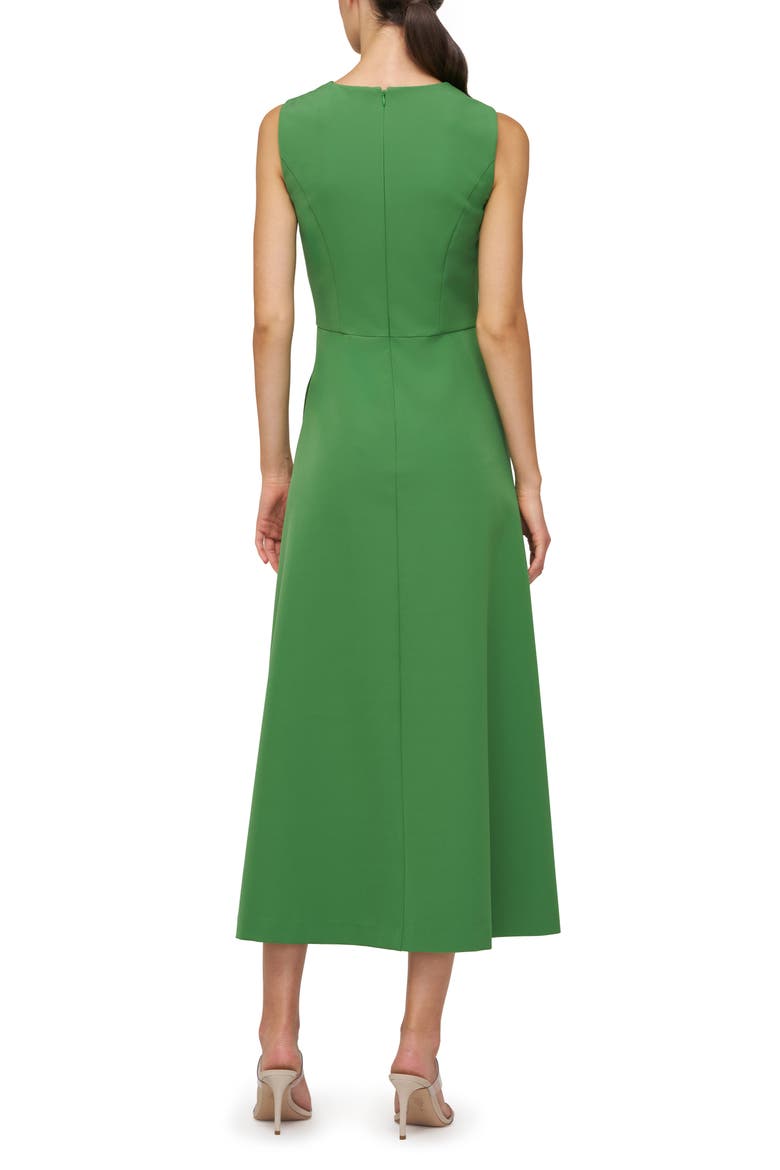 Blossom Embroidery Detail Cocktail Dress, Alternate, color, LUSH GREEN