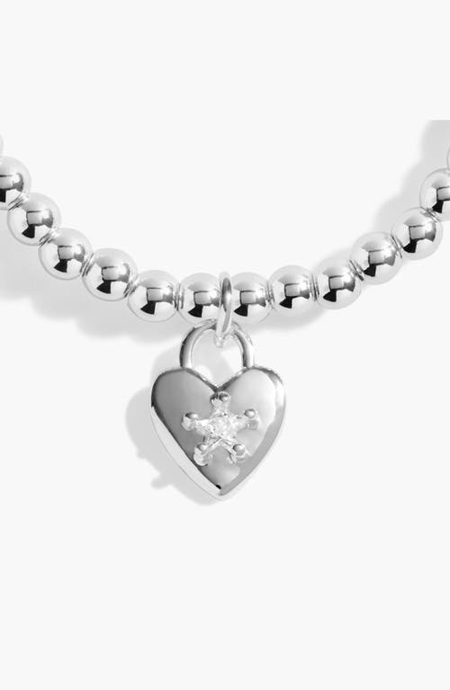 A Littles & Co. A Littles & Co A Little 'you're The Friend Everyone Wishes They Had' Bracelet In Silver Plating In Metallic