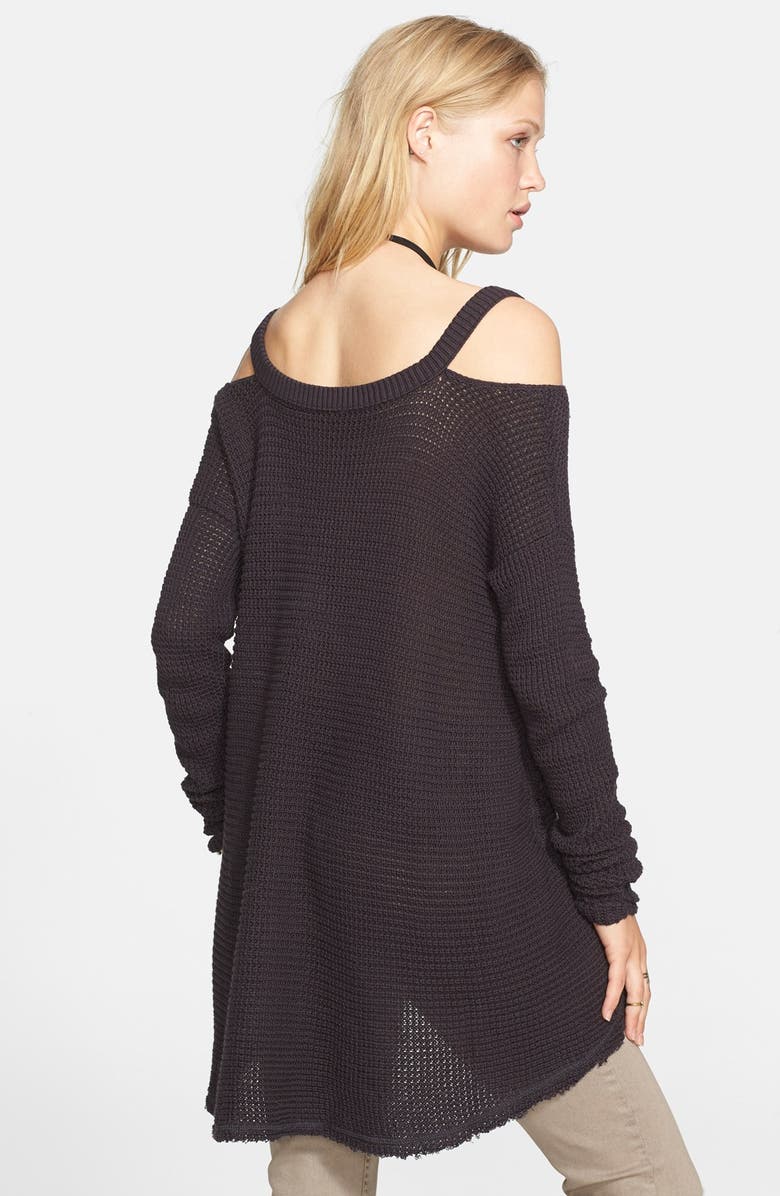 Free People 'Moonshine V' Cold Shoulder Sweater, Alternate, color, 