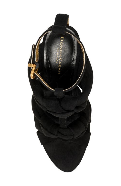 Donna Karan New York Synnove Ankle Strap Sandal In Black