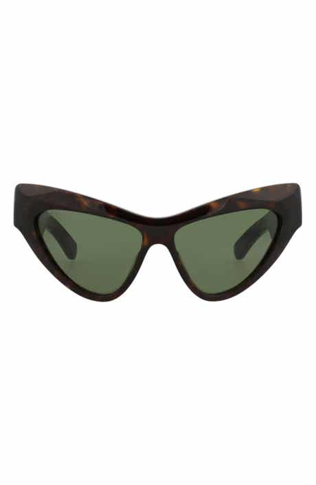 Gucci 57mm Novelty Cat Eye Sunglasses