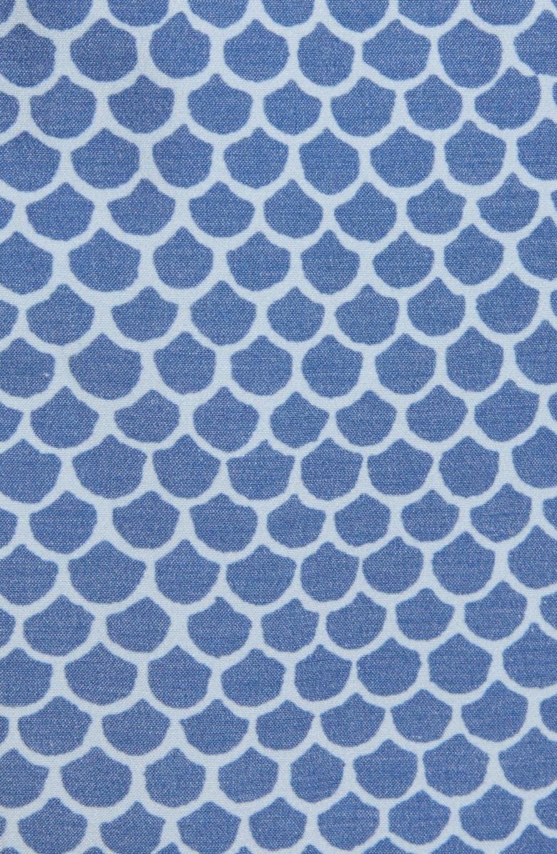 Faherty Beacon Scale Print Swim Trunks, Alternate, color,