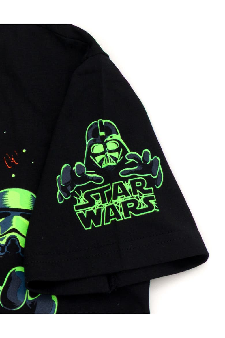 Holiday T-shirt, Alternate, color, Vader Black
