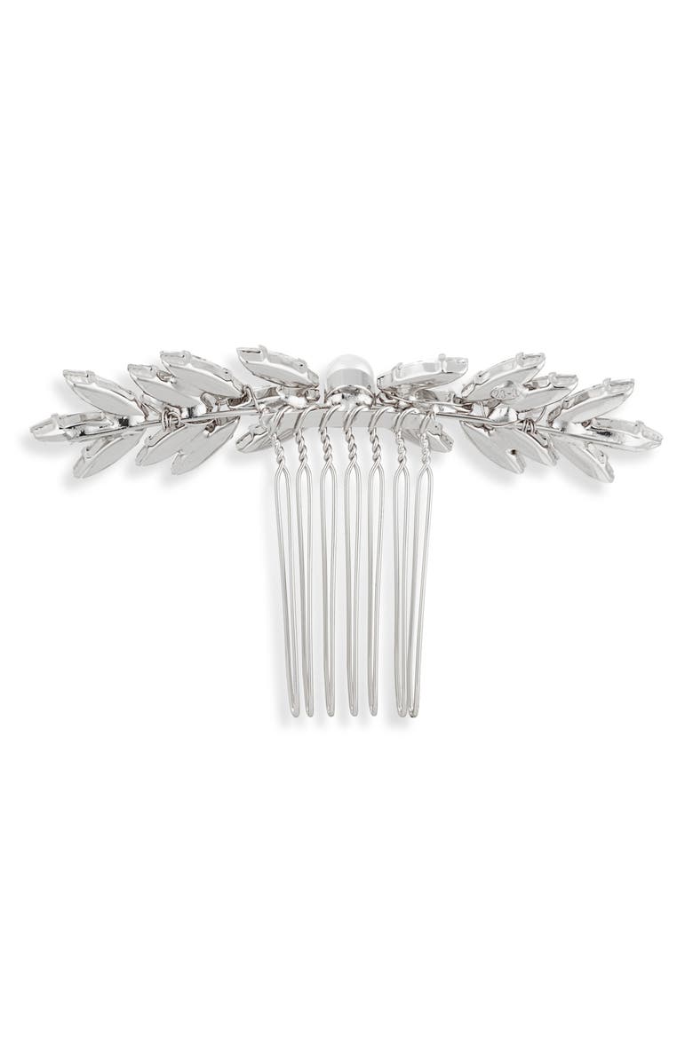 Brides & Hairpins Gemma Hair Comb, Alternate, color, Silver