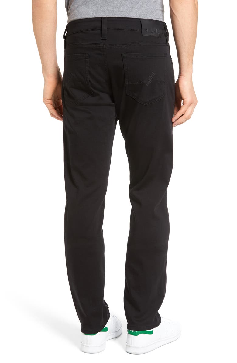 34 Heritage Courage Straight Leg Jeans, Alternate, color, Select Double Black