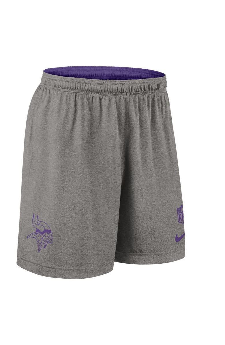 Nike Men's Nike Purple Minnesota Vikings Sideline Reversible Performance Shorts, Alternate, color, Purple