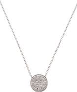 Bony Levy Mika Diamond Circle Pendant Necklace
