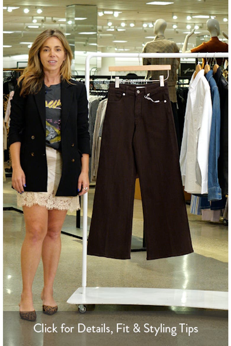 Good Waist High Waist Wide Leg Palazzo Jeans video