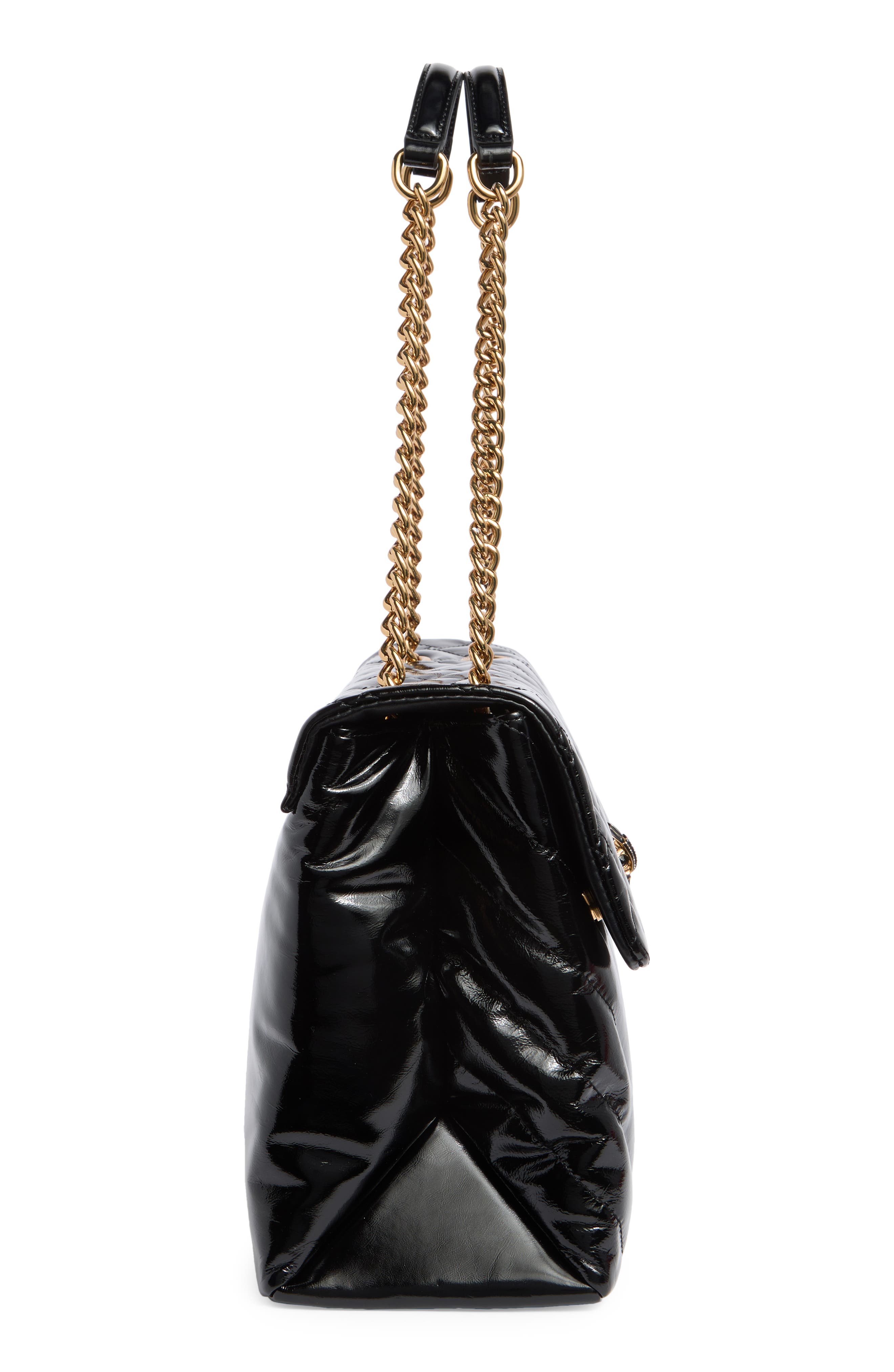 Kurt Geiger London XXL Kensington Soft Quilted Leather Shoulder Bag, Alternate, color, 