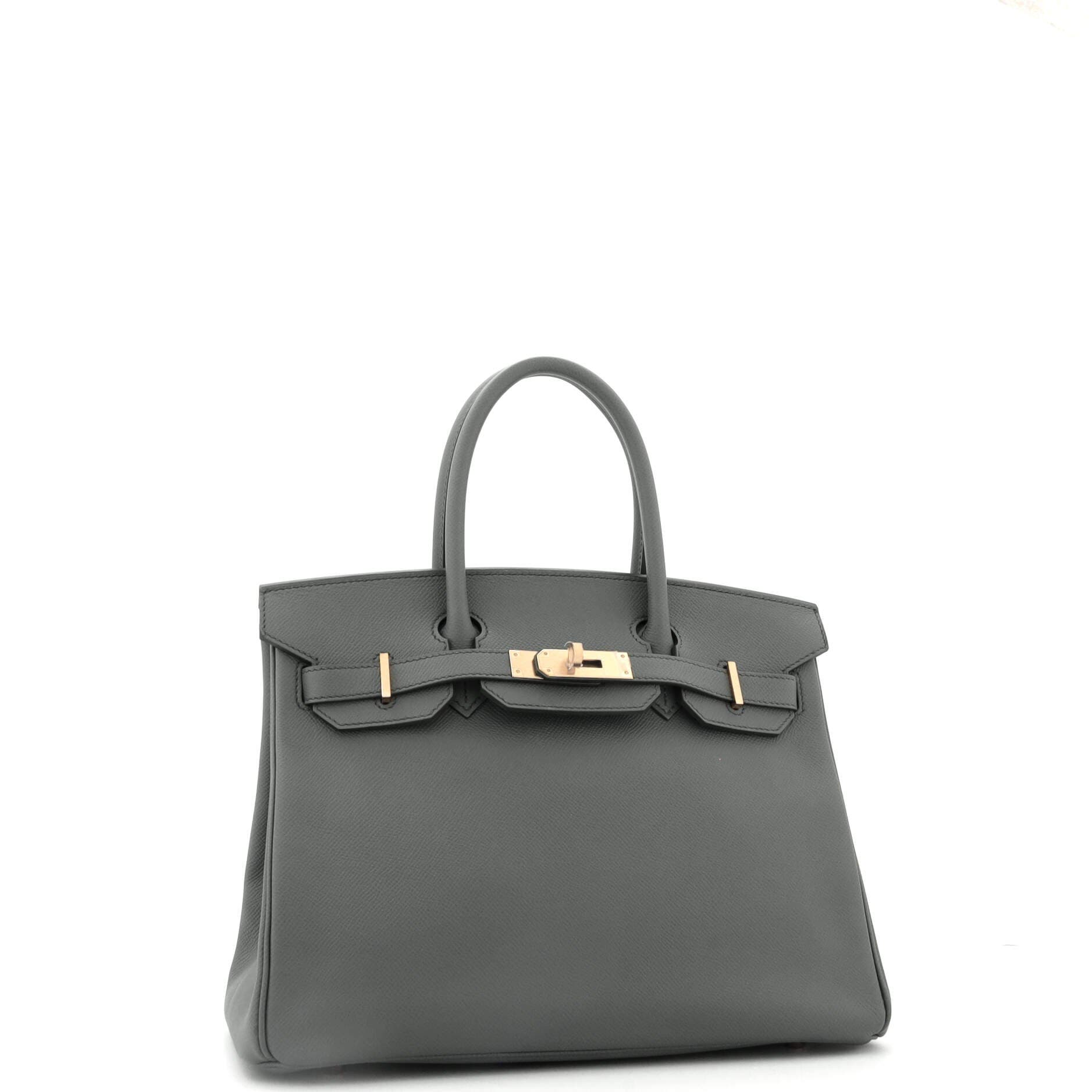 Pre-Owned Hermes Birkin Handbag Green Epsom with Gold Hardware 30, Alternate, color, 