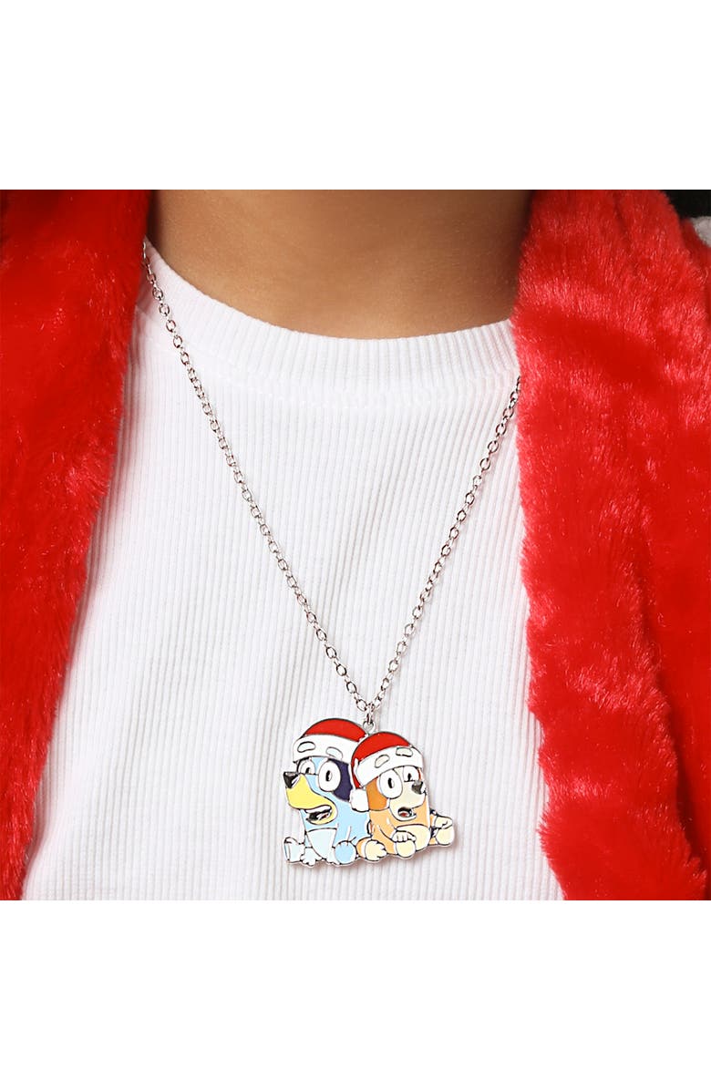 BLUEY Holiday Necklace & Star Stud Earrings Set, Alternate, color, Multi