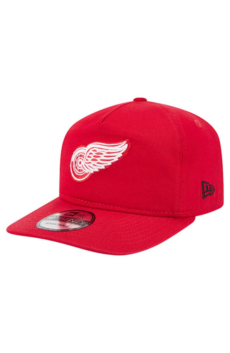 New Era Men's New Era Red Detroit Red Wings 19TWENTY Adjustable Hat, Main, color, Red