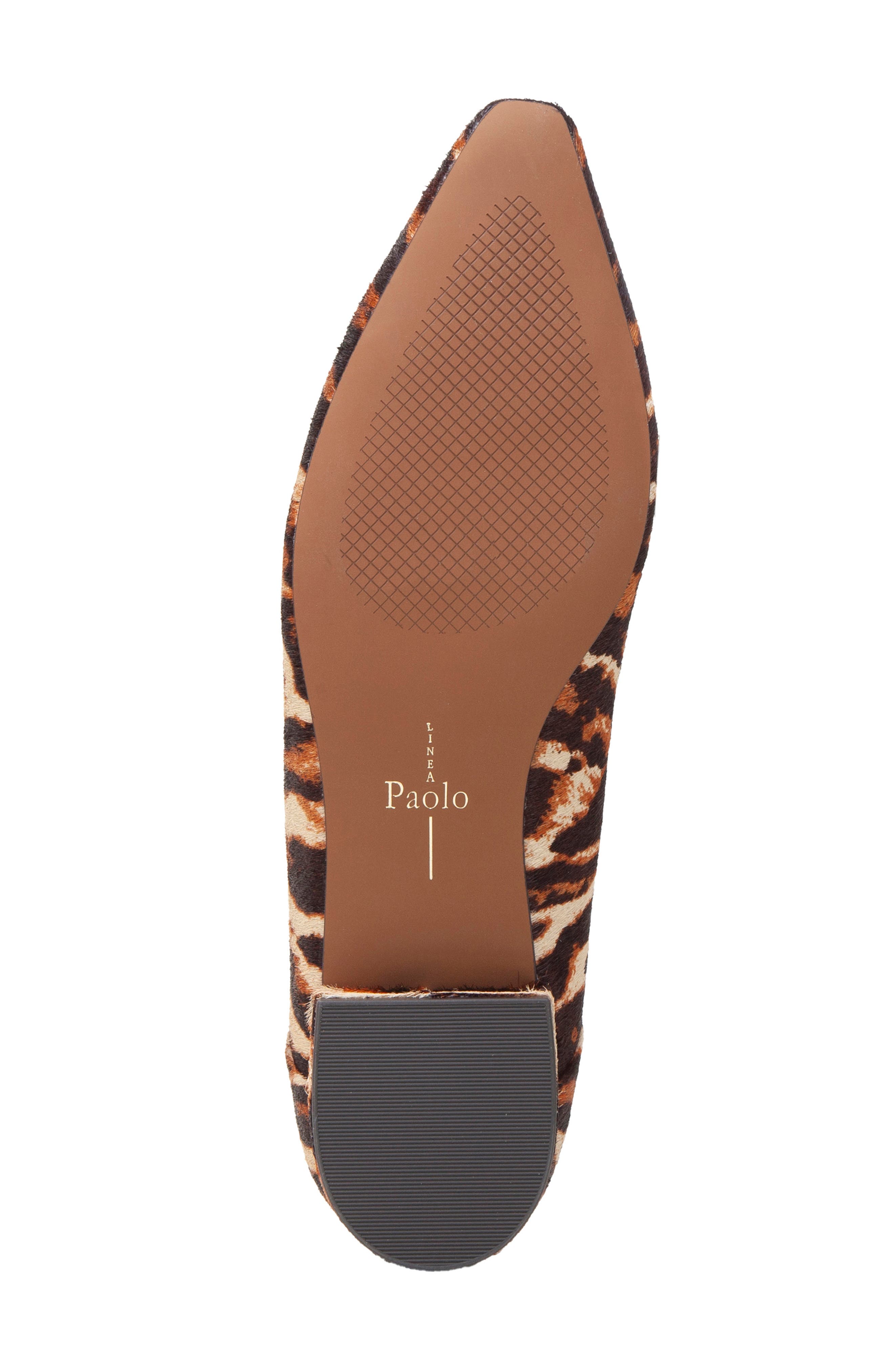 Linea Paolo Becky Genuine Calf Hair Pump, Alternate, color, Brown