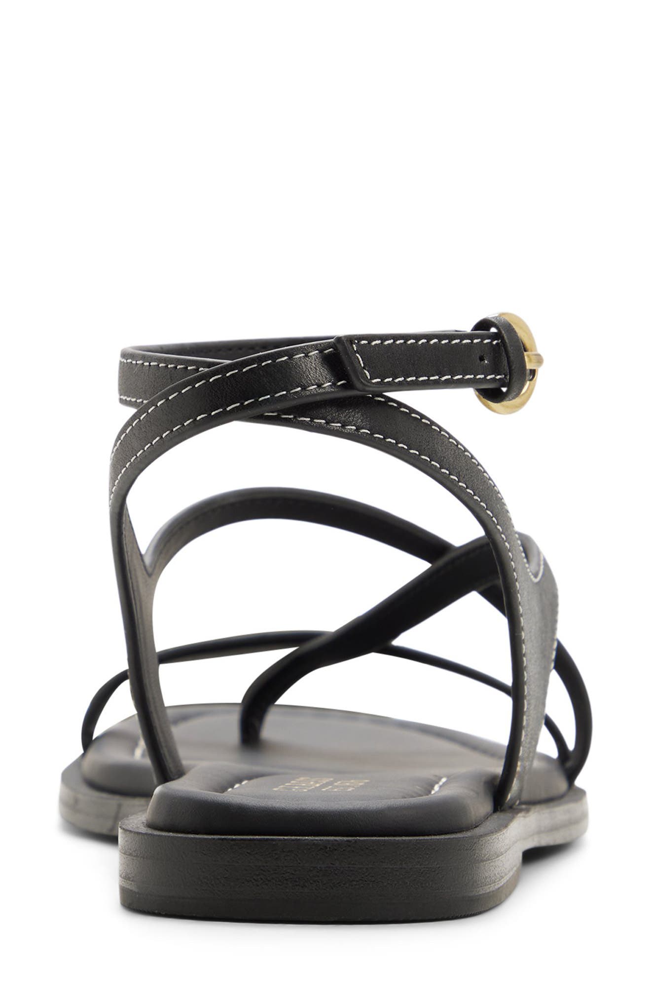 G.H.BASS Palmer Ankle Strap Sandal, Alternate, color, Black