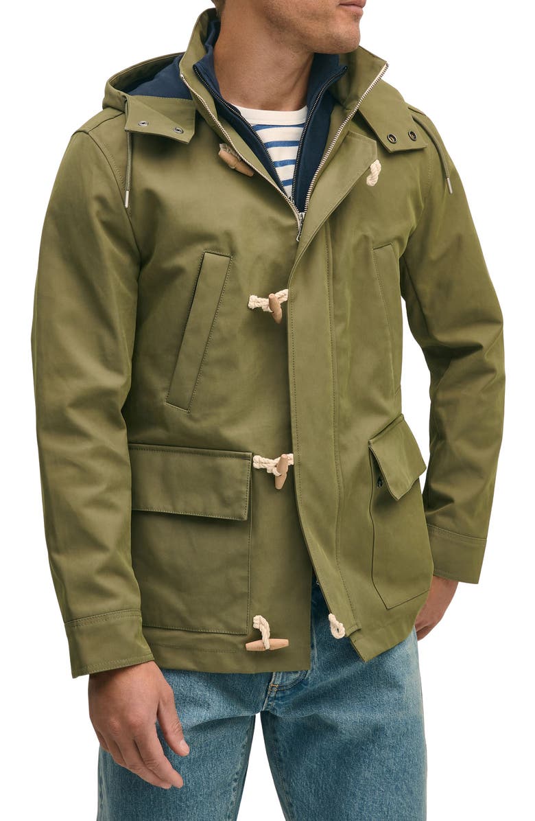 Brooks Brothers Out Sailing Hooded Jacket, Main, color, 