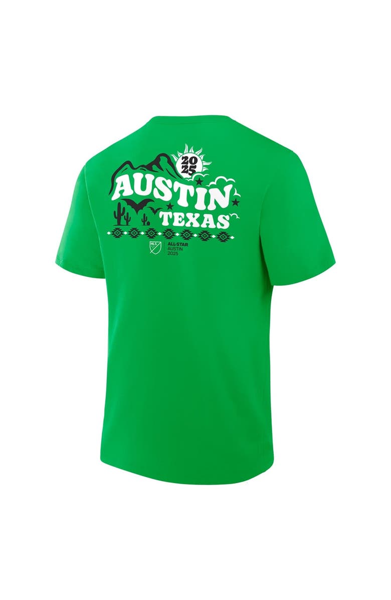 FANATICS Men's Fanatics Green 2025 MLS All-Star Game Austin, Texas T-Shirt, Alternate, color,