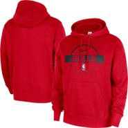 Nike Men's Nike Red Chicago Bulls 2025/26 Authentic Practice Club Pullover Hoodie