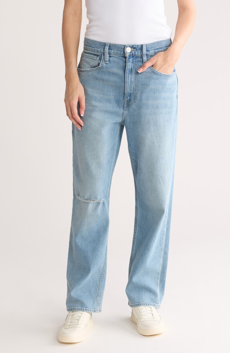 Hudson Jeans High Waist Straight Leg Jeans, Main, color, 