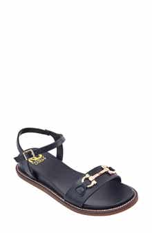Madison Ankle Strap Flat Sandal