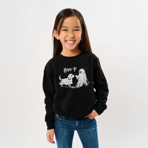Boo-P Ghost and Dog Sweatshirt
