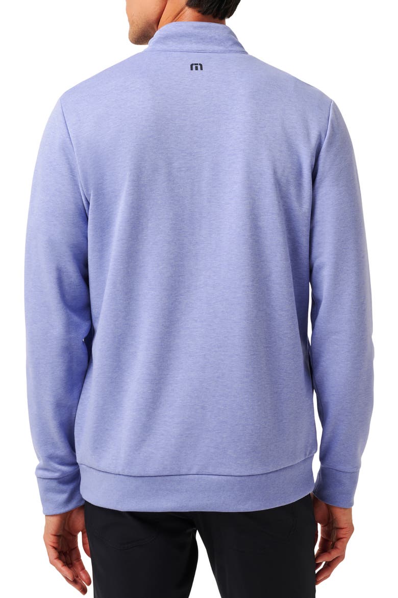 Moonlighter Half Zip Pullover, Alternate, color, HEATHER VIOLET STORM