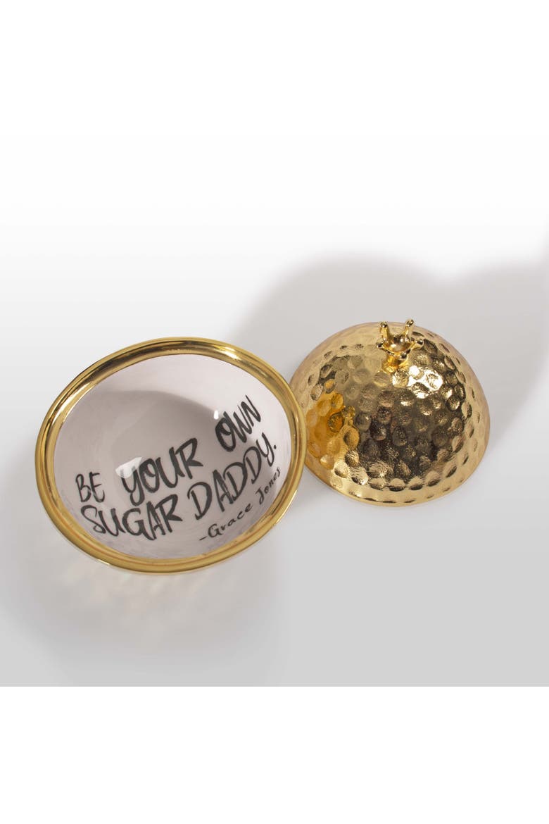 "Be Your Own Sugar Daddy" Grace Jones - Dome or Bowl, Main, color, Bowl Only