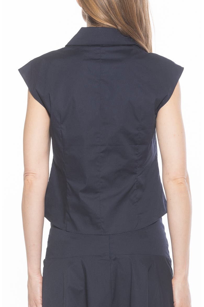 Juniper Button-Up Shirt, Alternate, color, NAVY