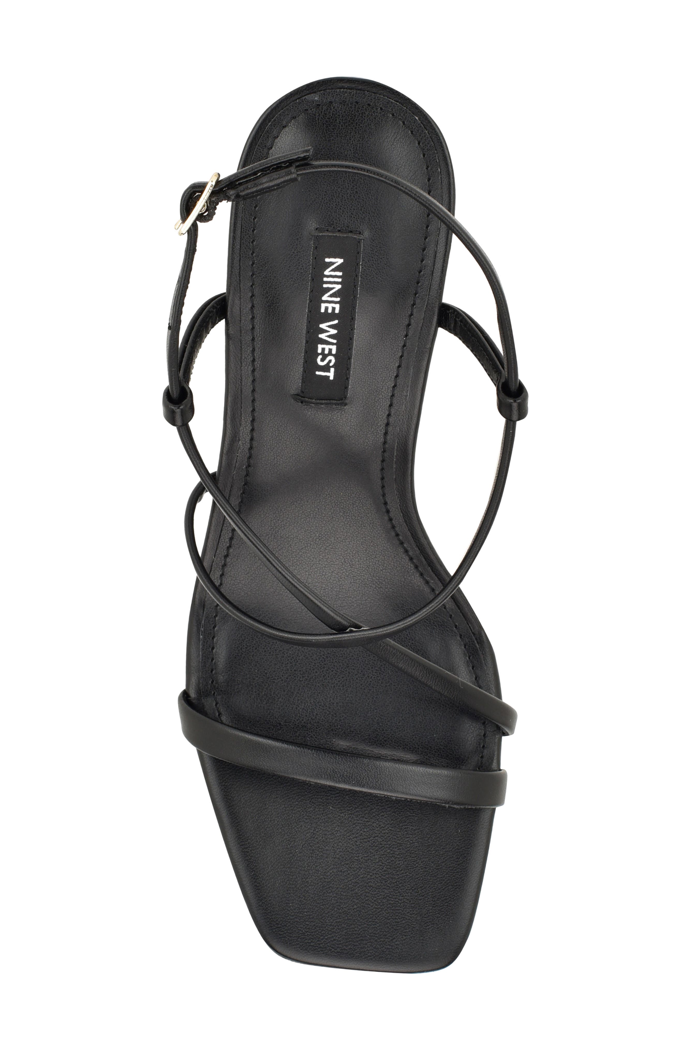 Nine West Haya Slingback Sandal, Alternate, color, Black